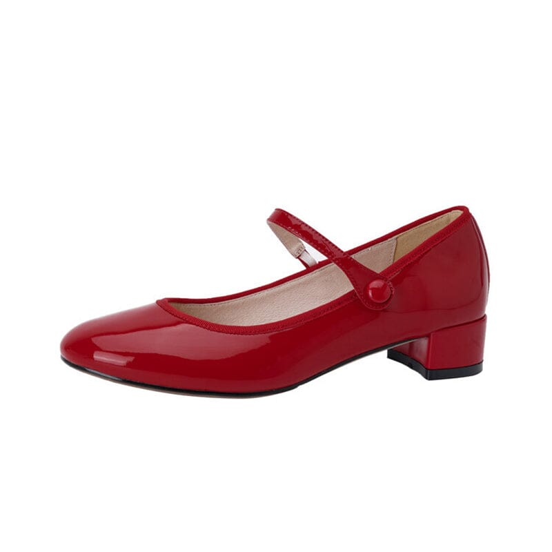EUDORA™ | Elegant Leather Mary Janes