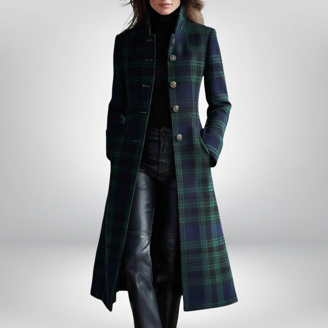 LUCY™ | Timeless Plaid Coat