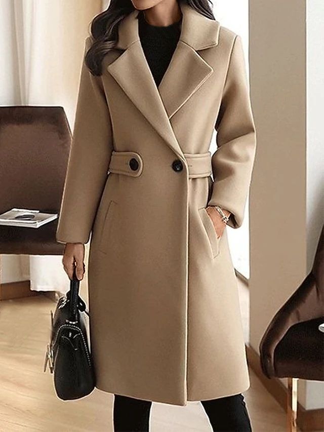 LIORA™ | Elegant Winter Overcoat