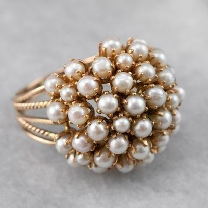 ISLA™ | Inlaid Pearls Ring