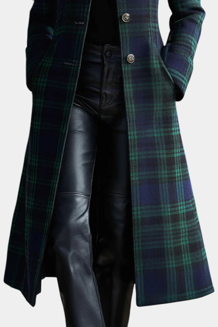 LUCY™ | Timeless Plaid Coat