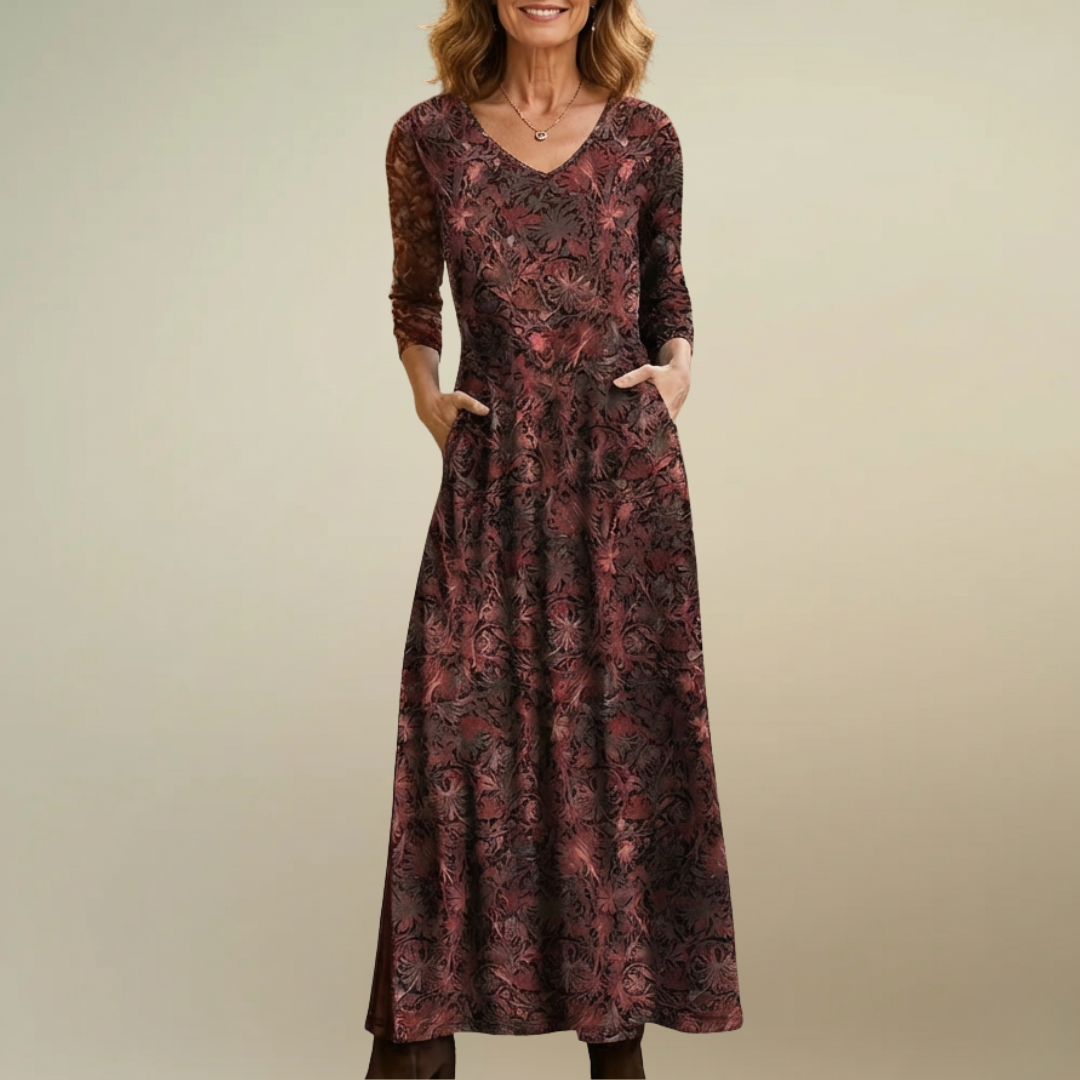 KENDAL™ | Floral Maxi Dress