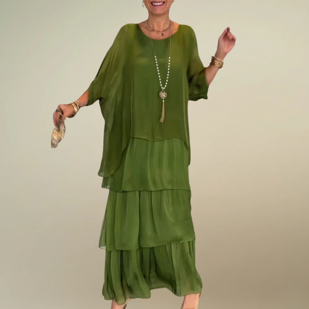 LARA™ | Elegant Maxi Dress